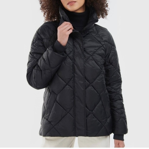 Barbour Hoxa Plus Size Quilted Jacket Size 1X Coat - Picture 6 of 16